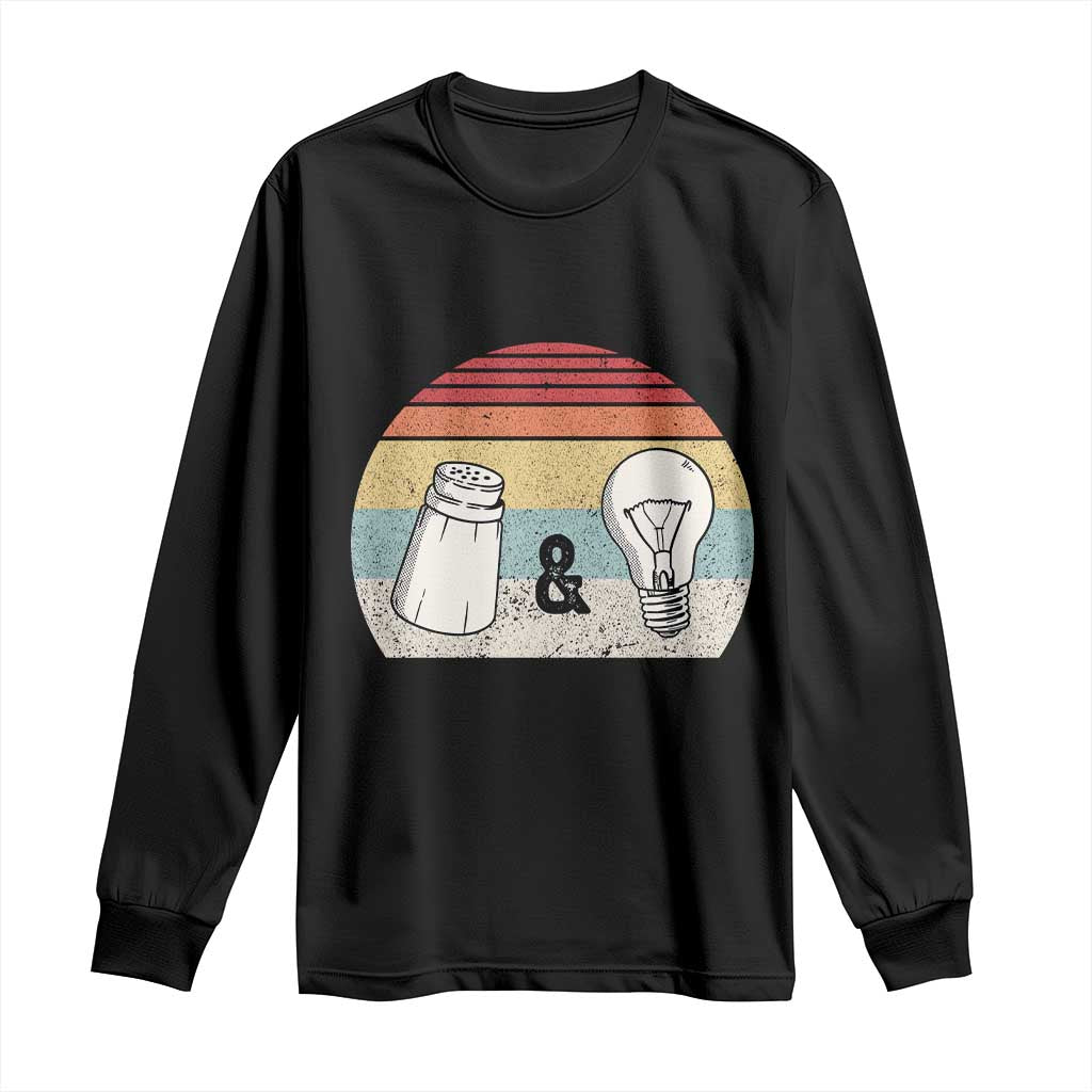 Retro Salt And Light Be Ye Salt Christian Long Sleeve Shirt TS11 Black Print Your Wear
