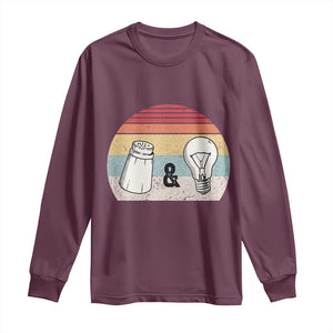Retro Salt And Light Be Ye Salt Christian Long Sleeve Shirt TS11 Maroon Print Your Wear