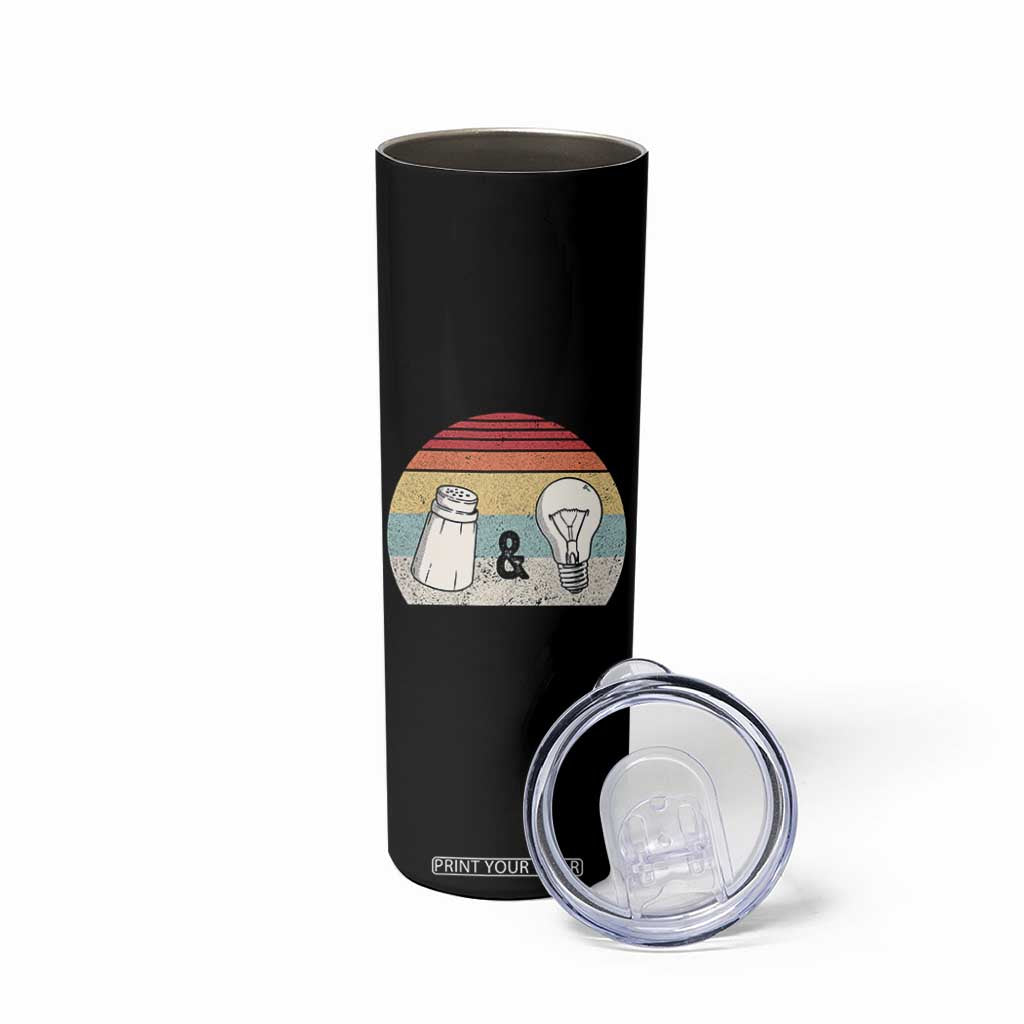 Retro Salt And Light Be Ye Salt Christian Skinny Tumbler TS11 Print Your Wear