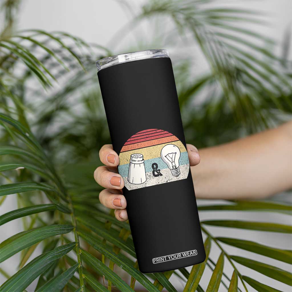 Retro Salt And Light Be Ye Salt Christian Skinny Tumbler TS11 Print Your Wear