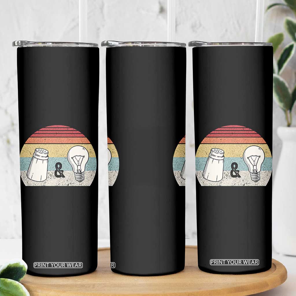 Retro Salt And Light Be Ye Salt Christian Skinny Tumbler TS11 Print Your Wear