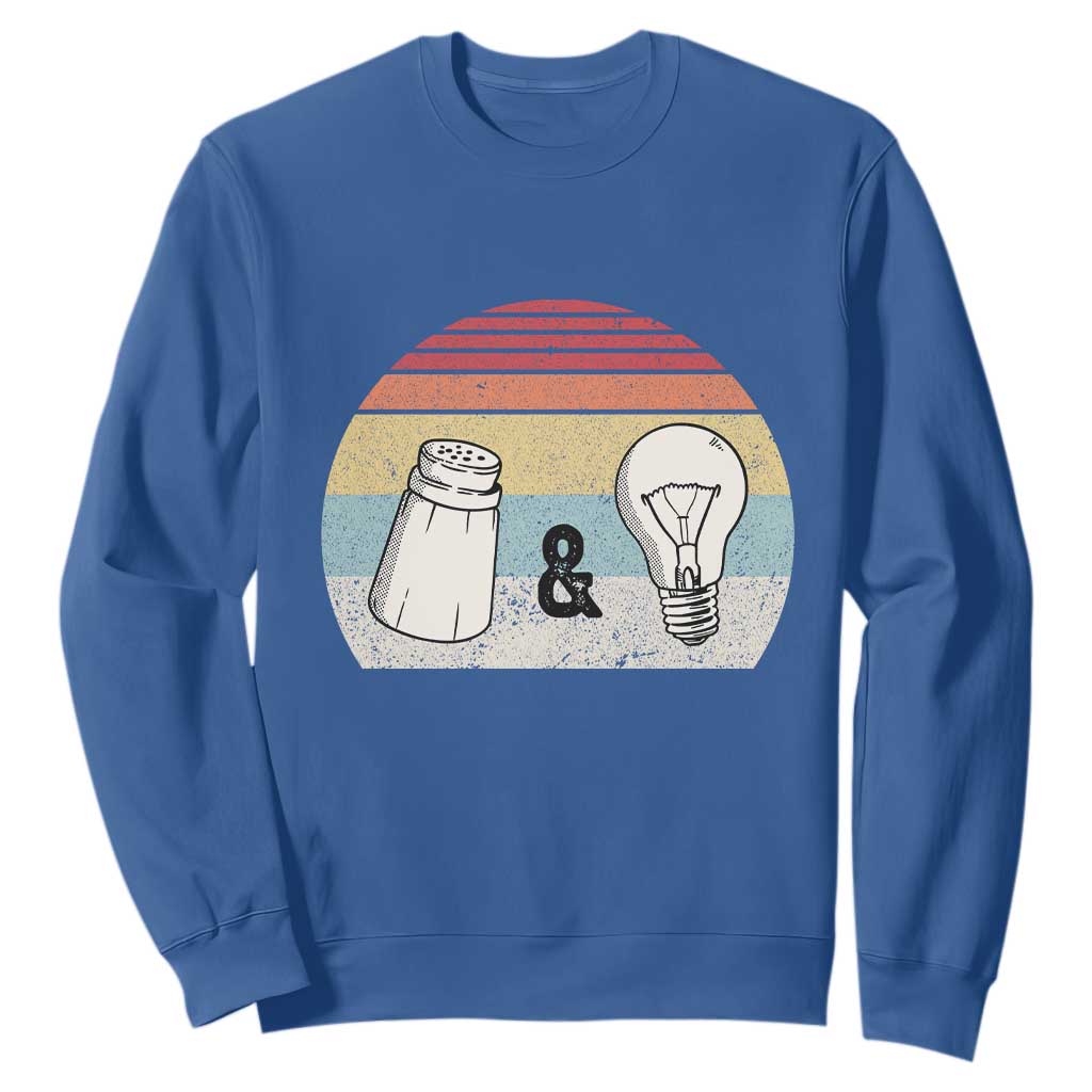 Retro Salt And Light Be Ye Salt Christian Sweatshirt TS11 Royal Blue Print Your Wear