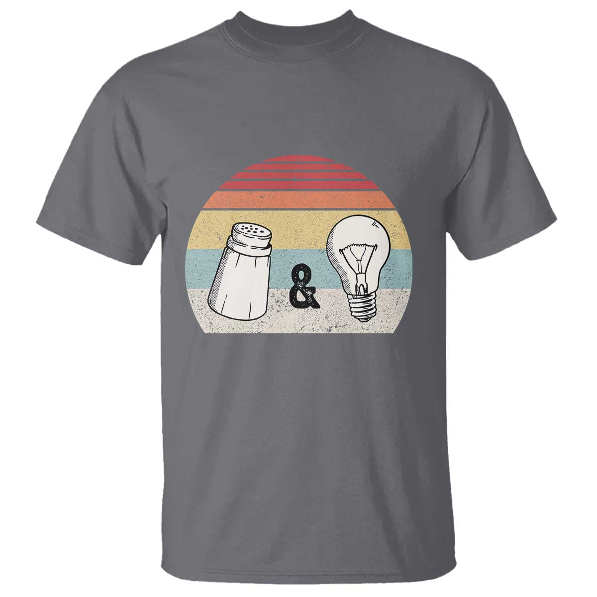 Retro Salt And Light Be Ye Salt Christian T Shirt TS11 Charcoal Print Your Wear