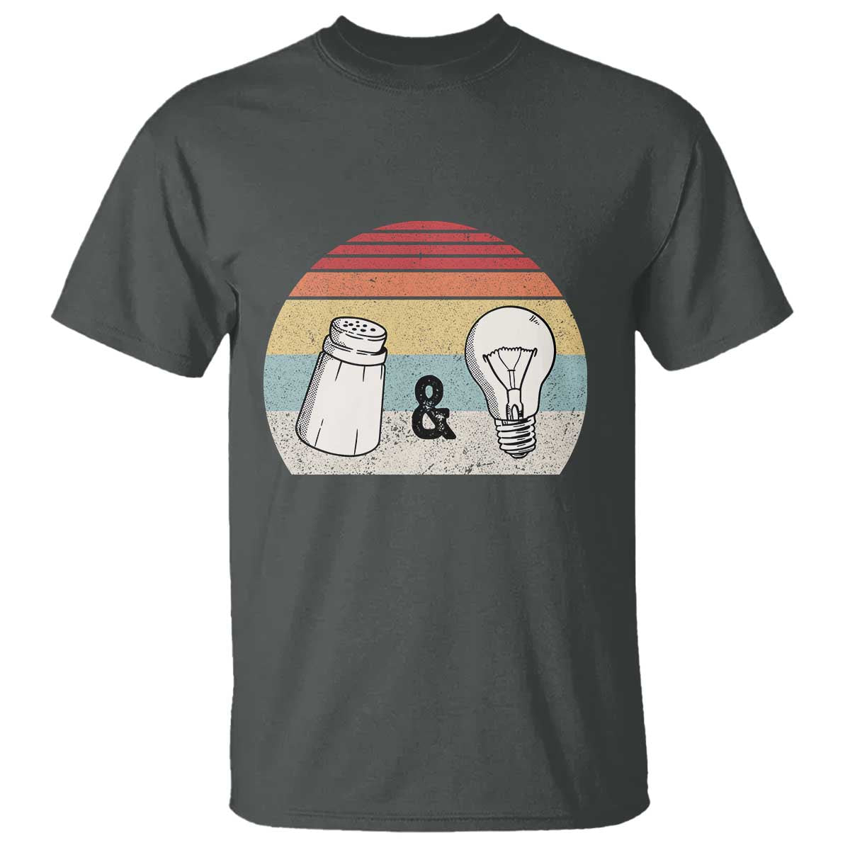 Retro Salt And Light Be Ye Salt Christian T Shirt TS11 Dark Heather Print Your Wear