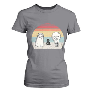 Retro Salt And Light Be Ye Salt Christian T Shirt For Women TS11 Charcoal Print Your Wear