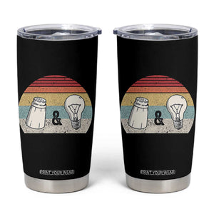 Retro Salt And Light Be Ye Salt Christian Tumbler Cup TS11 Black Print Your Wear