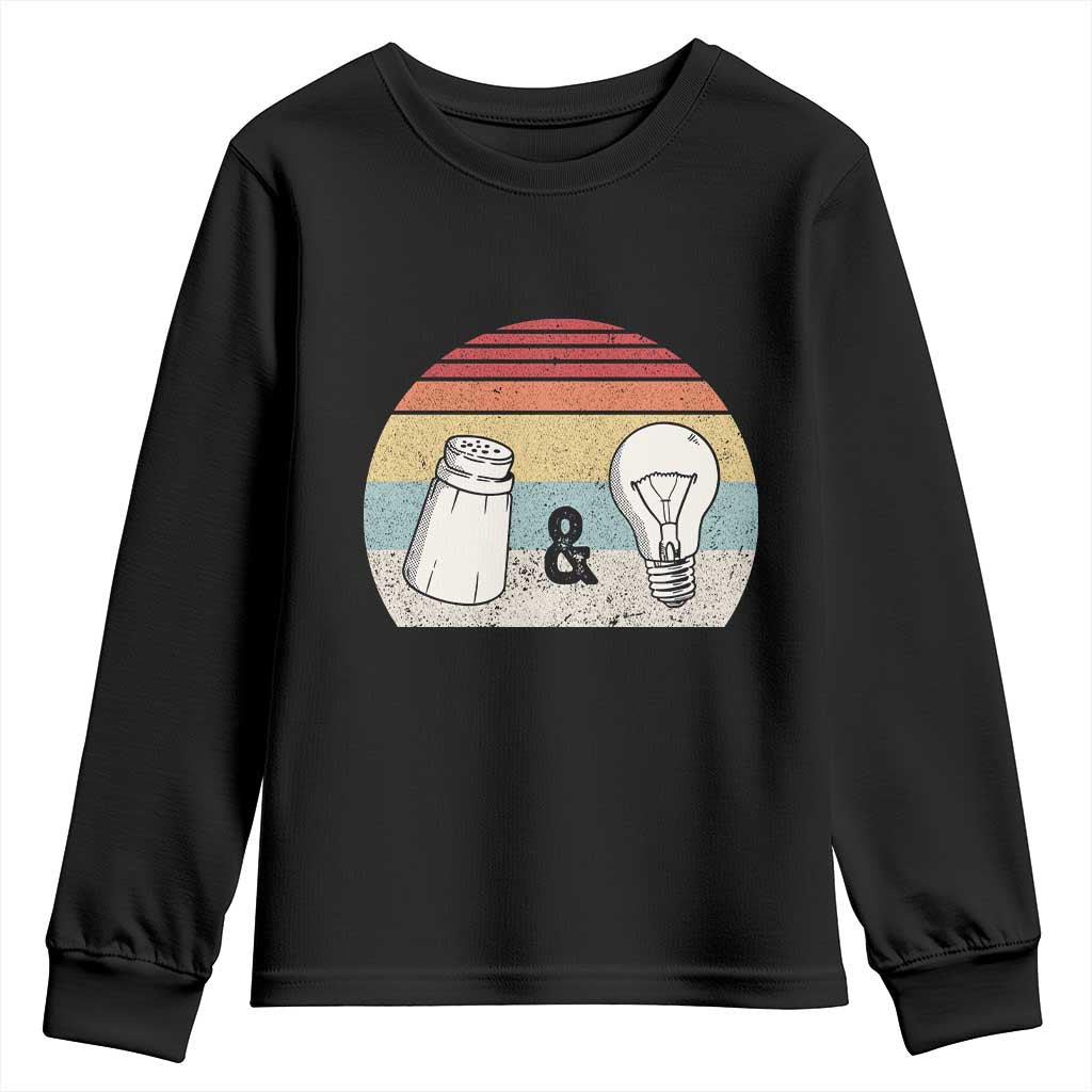 Retro Salt And Light Be Ye Salt Christian Youth Sweatshirt TS11 Black Print Your Wear