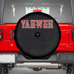 Yahweh The Great I Am Spare Tire Cover Christian Religious Faith TS11 Black Print Your Wear