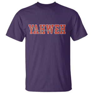Yahweh The Great I Am T Shirt Christian Religious Faith TS11 Purple Print Your Wear