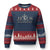 Jesus The Way The Truth The Life Ugly Christmas Sweater Christian Cross Nails TS11 Navy Red Print Your Wear