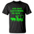 Funny You Died Listening To RFK Jr T Shirt Oregon Trail Cow Wagon TS11 Black Print Your Wear