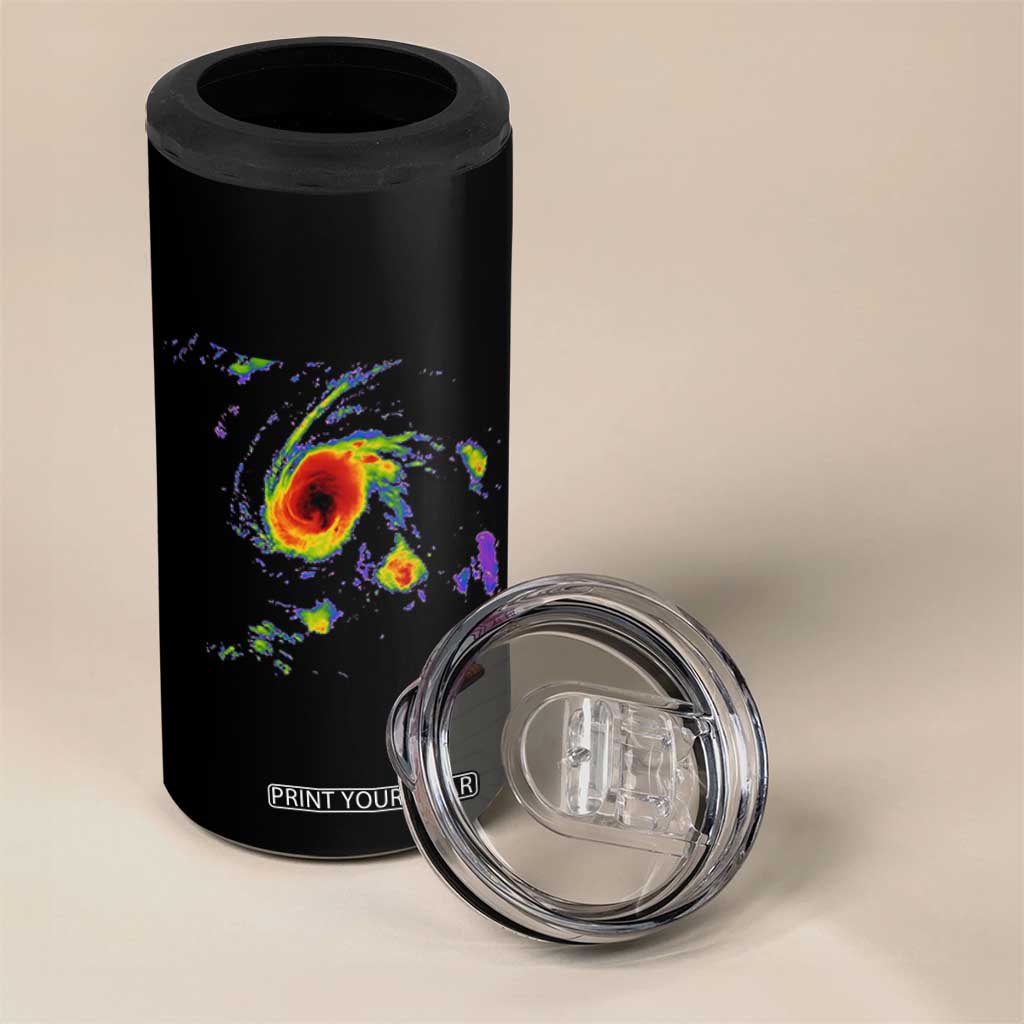Hurricane Gabrielle 2025 4 in 1 Can Cooler Tumbler Meteorologist Weather Radar Storm Chasing TS11 Print Your Wear