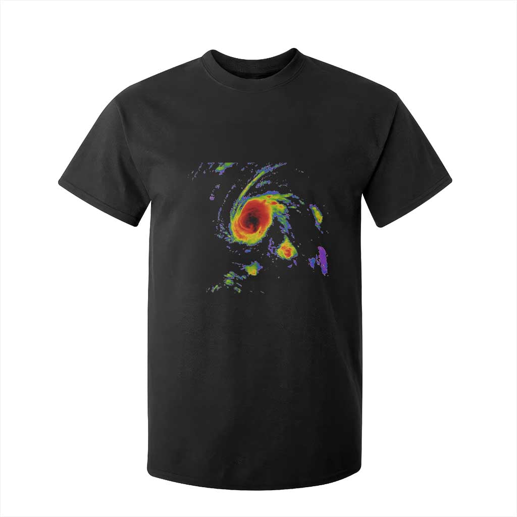 Hurricane Gabrielle 2025 T Shirt For Kid Meteorologist Weather Radar Storm Chasing TS11 Black Print Your Wear
