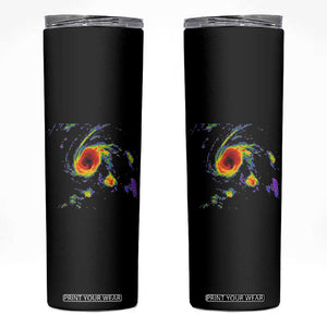 Hurricane Gabrielle 2025 Skinny Tumbler Meteorologist Weather Radar Storm Chasing TS11 Black Print Your Wear