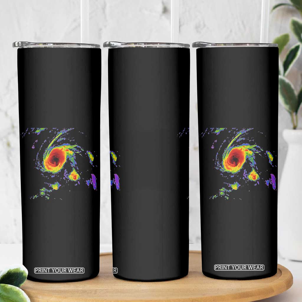 Hurricane Gabrielle 2025 Skinny Tumbler Meteorologist Weather Radar Storm Chasing TS11 Print Your Wear