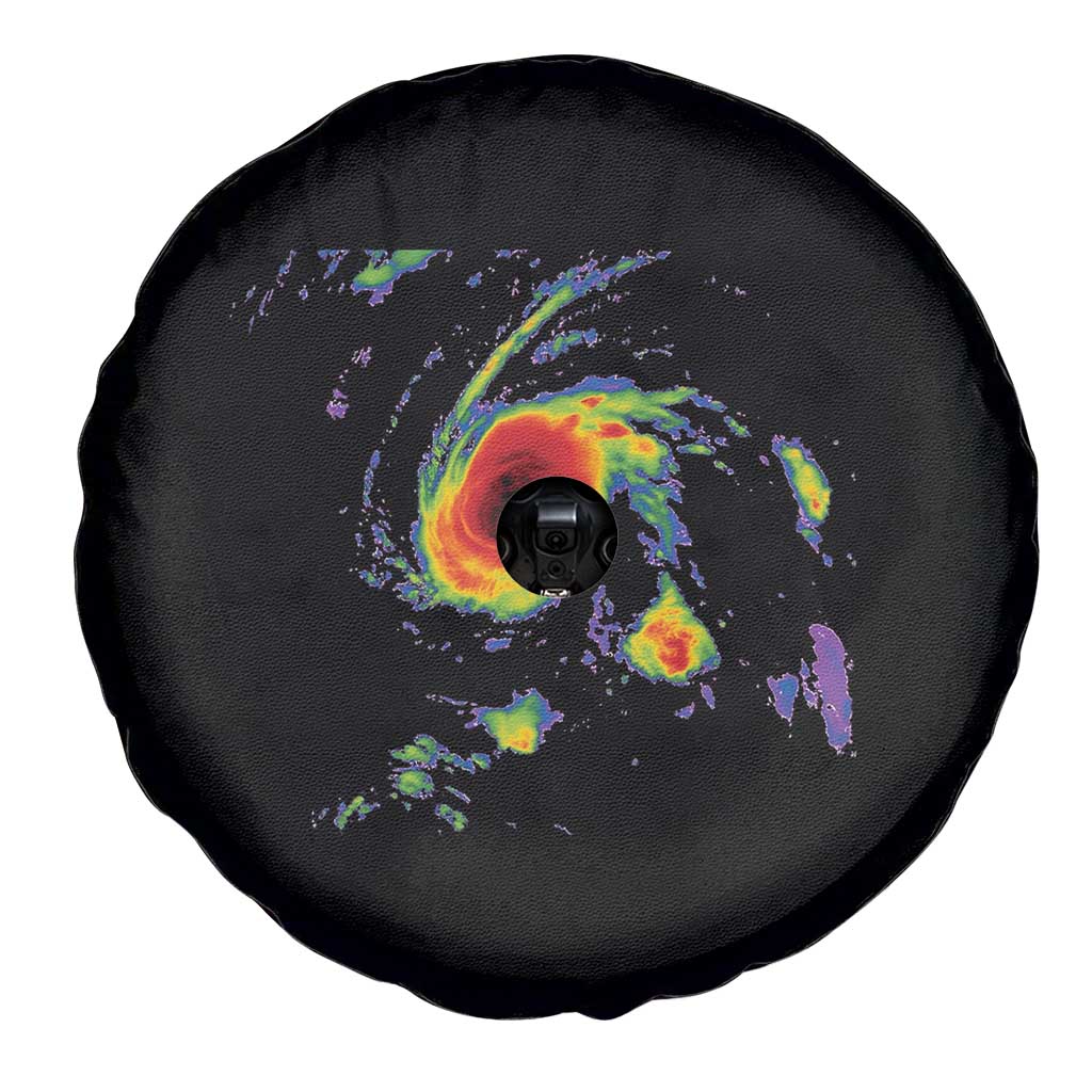 Hurricane Gabrielle 2025 Spare Tire Cover Meteorologist Weather Radar Storm Chasing TS11 Print Your Wear