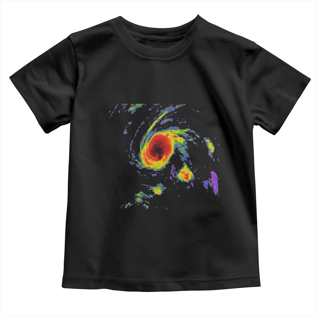 Hurricane Gabrielle 2025 Toddler T Shirt Meteorologist Weather Radar Storm Chasing TS11 Black Print Your Wear