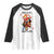 Funny Born To Jest Forced To Joust Raglan Shirt Medieval Renaissance Meme TS11 White Black Print Your Wear