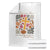 Thanksgiving Christ Throw Blanket I Will Praise Him In Every Season Psalm 146:2 Fall Season TS11 White Print Your Wear