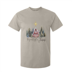 Christian Christmas T Shirt For Kid The Greatest Gift Is Jesus Star Of Bethlehem TS11 Sand Print Your Wear
