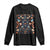 Norwegian Christmas Scandinavian Yule Xmas Tree Folk Art Winter Solstice Long Sleeve Shirt TS11 Black Print Your Wear