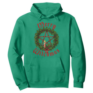 Nordic Christmas Hoodie Merry Witchmas Pagan Yule Xmas Wreath TS11 Irish Green Print Your Wear