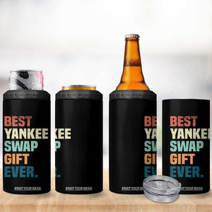 Funny Best Yankee Swap Gift Ever 4 in 1 Can Cooler Tumbler Christmas Gift Exchange Game TS11 Print Your Wear
