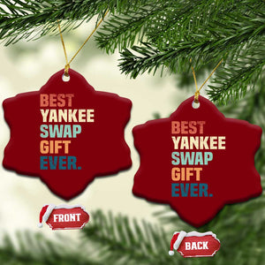 Funny Best Yankee Swap Gift Ever Ceramic Ornament Christmas Gift Exchange Game TS11 Print Your Wear
