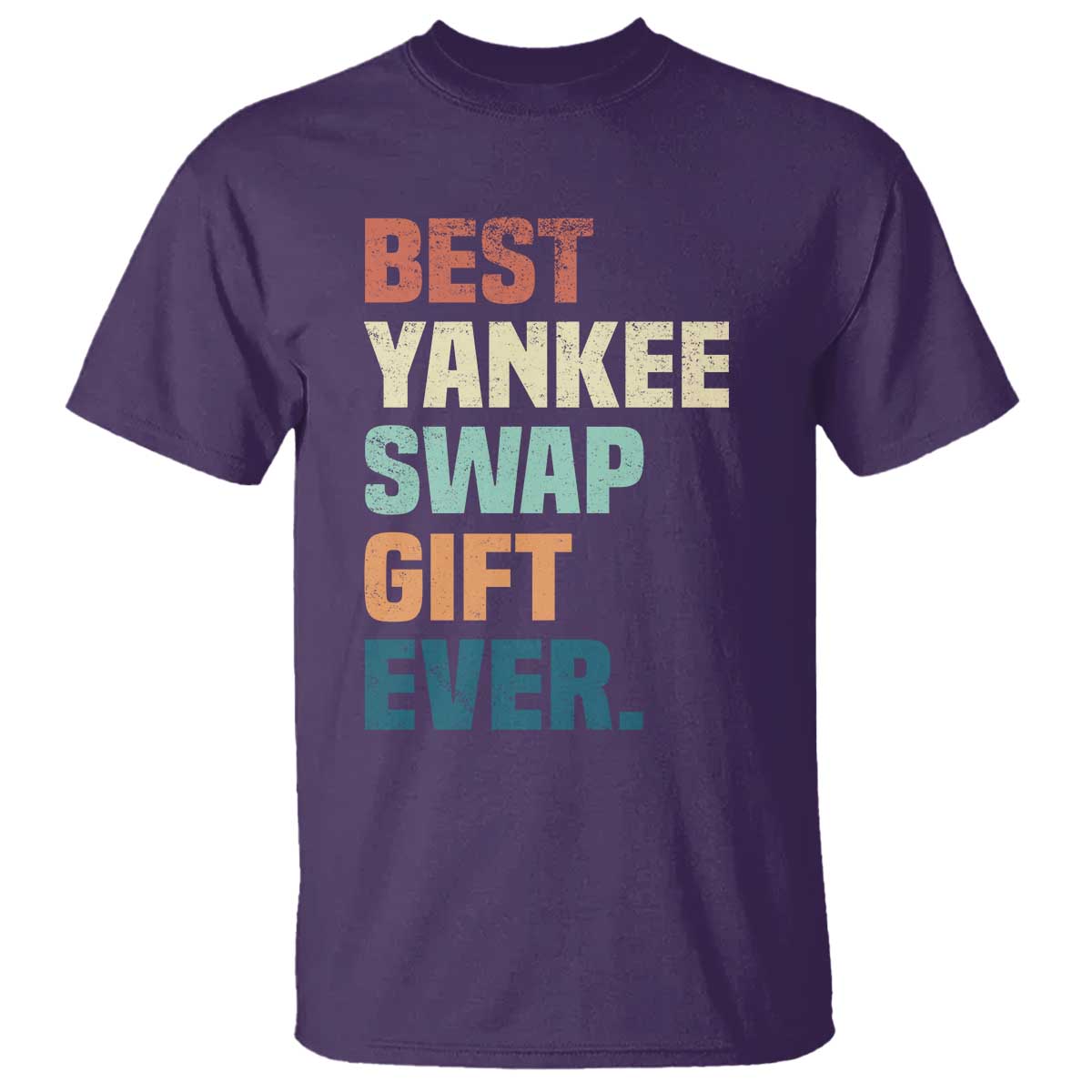 Funny Best Yankee Swap Gift Ever T Shirt Christmas Gift Exchange Game TS11 Purple Print Your Wear