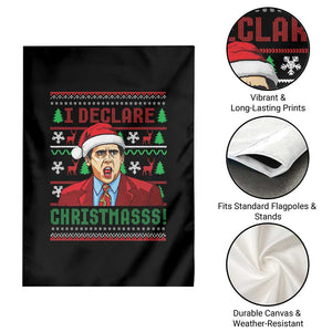 Funny I Declare Christmas Garden Flag Funny Christmas Office Holiday Meme TS11 Print Your Wear