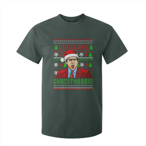 Funny I Declare Christmas T Shirt For Kid Funny Christmas Office Holiday Meme TS11 Dark Forest Green Print Your Wear