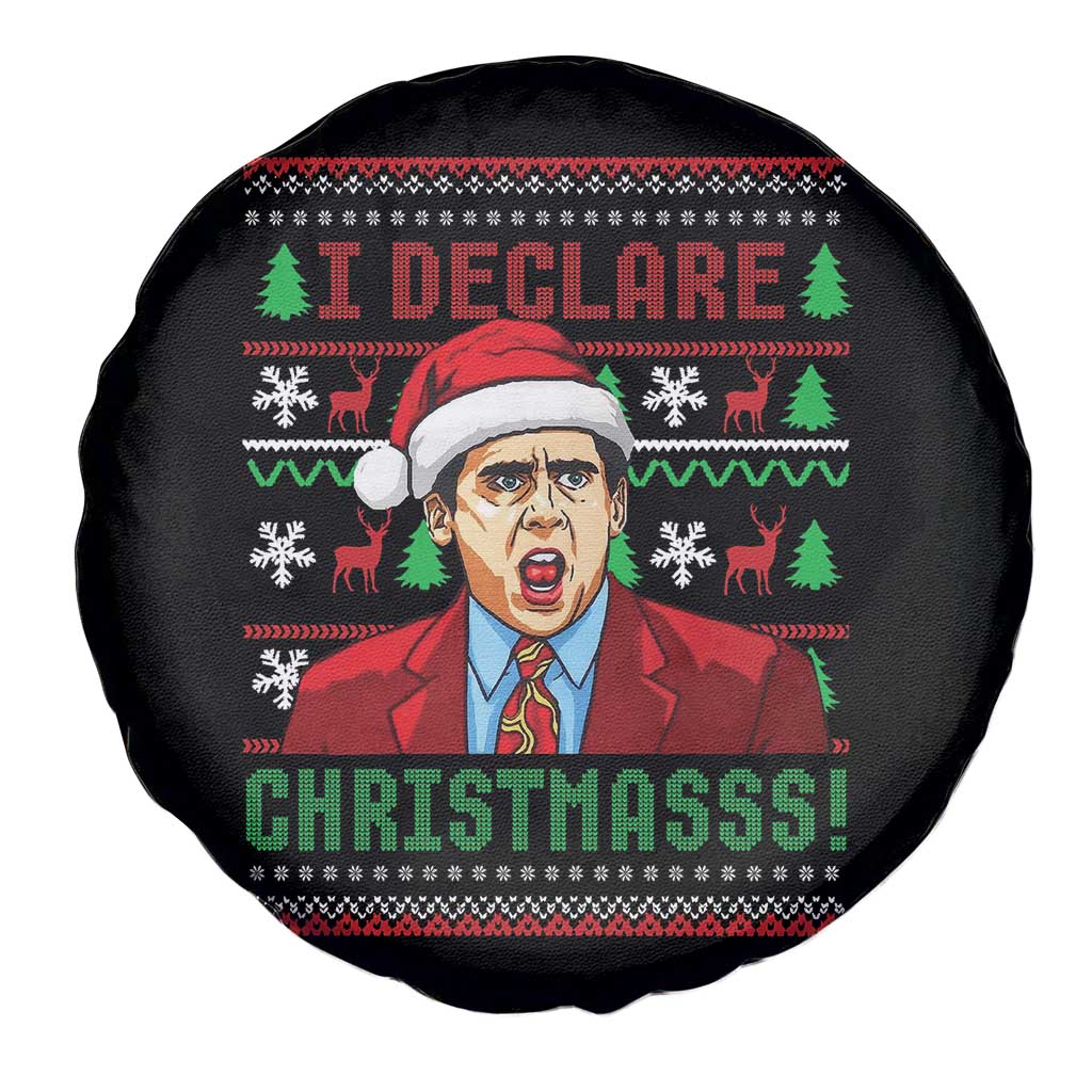 Funny I Declare Christmas Spare Tire Cover Funny Christmas Office Holiday Meme TS11 Print Your Wear