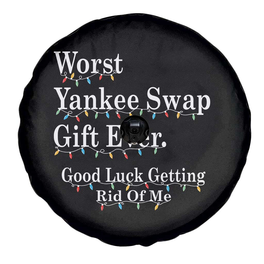 Worst Yankee Swap Gift Ever Good Luck Getting Rid Of Me Spare Tire Cover Christmas Gift Exchange TS11 Print Your Wear