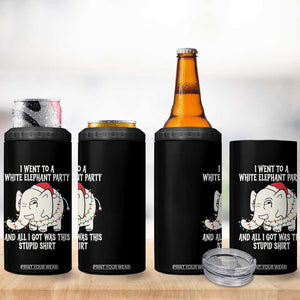 Funny I Went To A White Elephant Party And All I Got Was This Stupid 4 in 1 Can Cooler Tumbler TS11 Print Your Wear