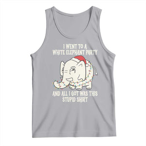 Funny I Went To A White Elephant Party And All I Got Was This Stupid Tank Top TS11 Athletic Heather Print Your Wear