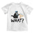 Funny What Hanukkah Black Cat Toddler T Shirt TS11 White Print Your Wear
