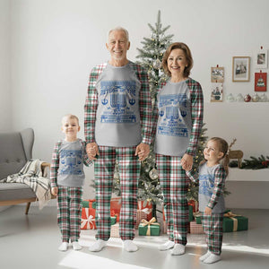 Hanukkah Holiday Plaid Pajama Set Return Of The Judai Chanukah Jewish Festival TS11 Christmas Plaid Print Your Wear