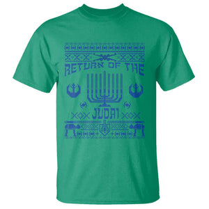 Hanukkah Holiday T Shirt Return Of The Judai Chanukah Jewish Festival TS11 Irish Green Print Your Wear