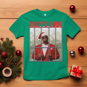 Funny Dirty Christmas Santa Diddy's Home T Shirt TS11 Irish Green Print Your Wear