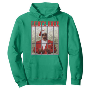 Funny Dirty Christmas Santa Diddy's Home Hoodie TS11 Irish Green Print Your Wear
