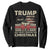Funny Trump Christmas Sweatshirt Got What I Wanted For Xmas White House TS11 Black Print Your Wear