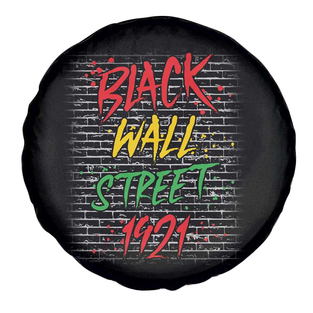 Black Wall Street 1921 Spare Tire Cover Tulsa Oklahoma Black History Month TS11 Print Your Wear