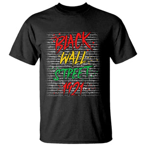 Black Wall Street 1921 T Shirt Tulsa Oklahoma Black History Month TS11 Black Print Your Wear
