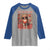Funny Trump Valentine's Day Raglan Shirt I Want You On My Side Of The Wall TS11 Sport Gray Royal Print Your Wear