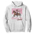 Funny Valentine's Day Western Cowboy Hoodie Pucker Up Cowboy Cupid TS11 White Print Your Wear