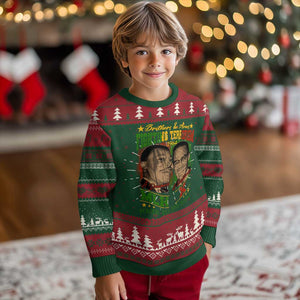 Martin Luther King And Malcolm X Ugly Christmas Sweater Brothers In Arms Fighting Terrorism 1964 Black History TS11 Christmas Print Your Wear