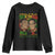 Martin Luther King And Malcolm X Youth Sweatshirt Brothers In Arms Fighting Terrorism 1964 Black History TS11 Black Print Your Wear
