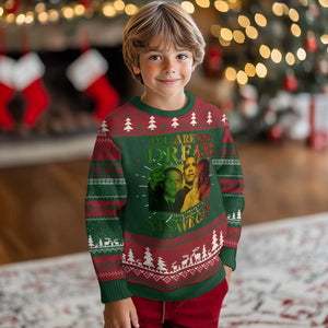 We Are The Dream Yes We Can Black History Month Ugly Christmas Sweater Obama Martin Malcolm X TS11 Christmas Print Your Wear