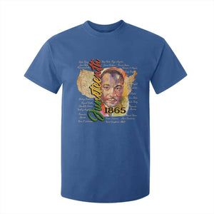 Juneteenth 1865 T Shirt For Kid Black Leaders African American Heritage TS11 Royal Blue Print Your Wear