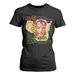 Juneteenth 1865 T Shirt For Women Black Leaders African American Heritage TS11 Black Print Your Wear